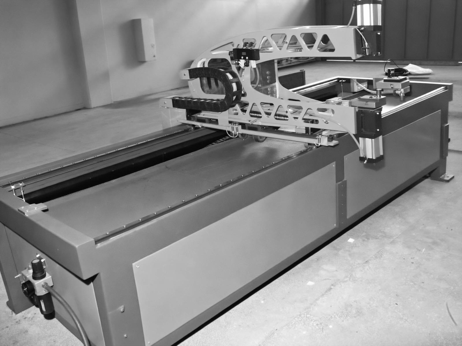 Un modello con asse C tra le prime saldatrici automatizzate