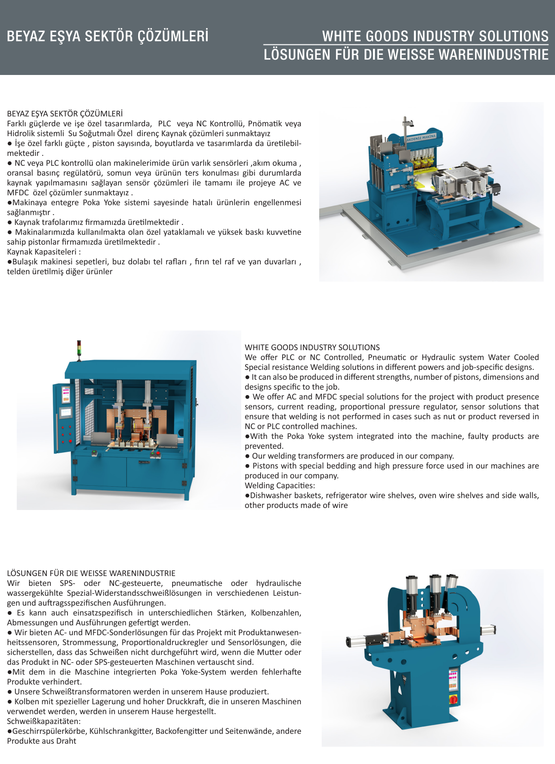 Soluzioni per l’industria degli elettrodomestici — immagine originale del produttore