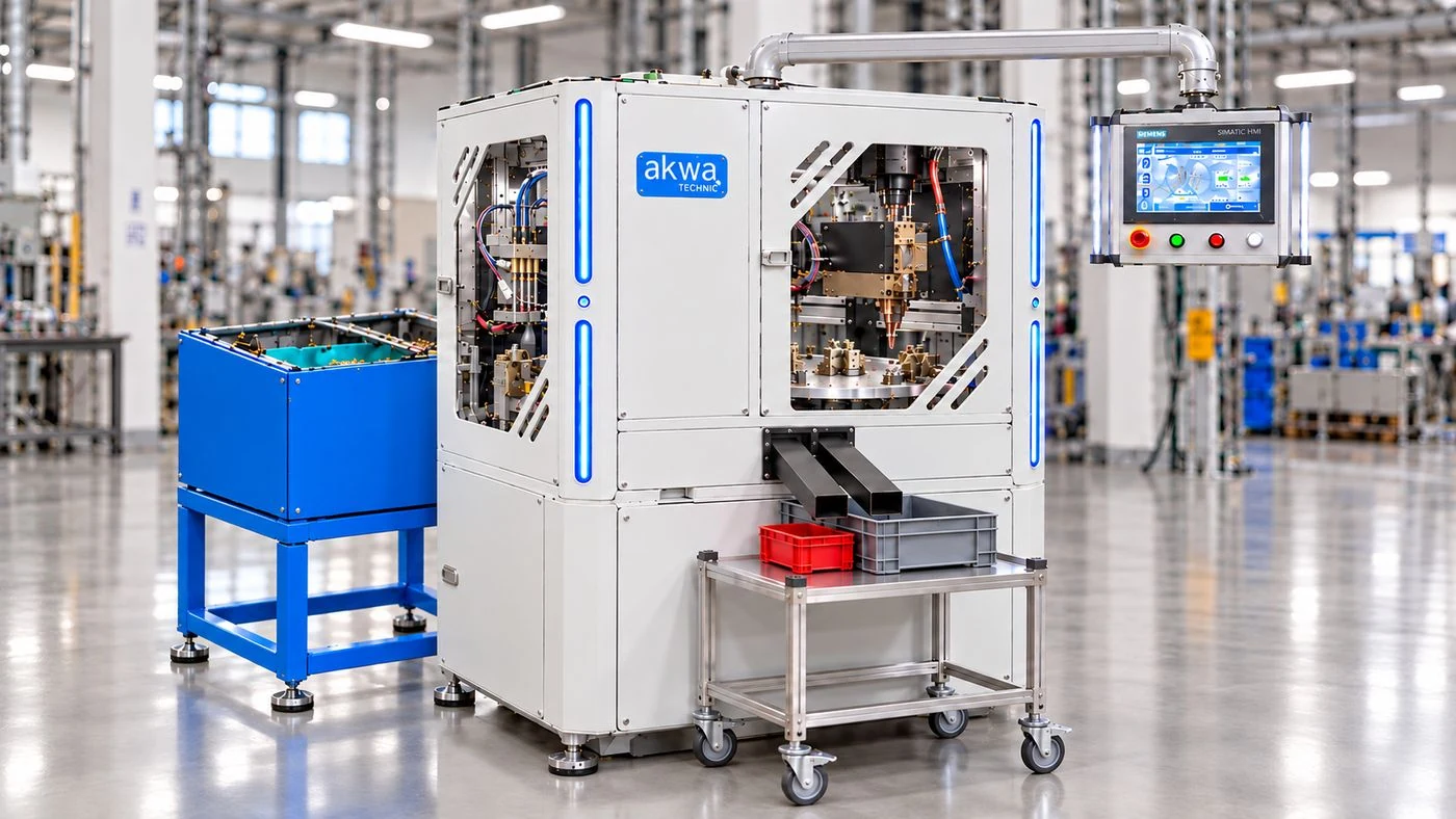 Automazione di Saldatura dei Contatti di Fase dei Contatori Elettrici — immagine originale del produttore