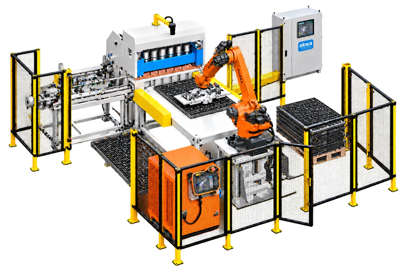 Saldatrice Automatica per Grigliati — immagine originale del produttore