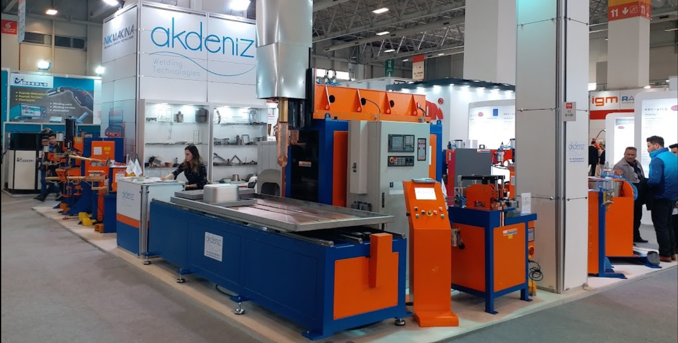Saldatura a proiezione Maxi — Fiera Tüyap Beylikdüzü